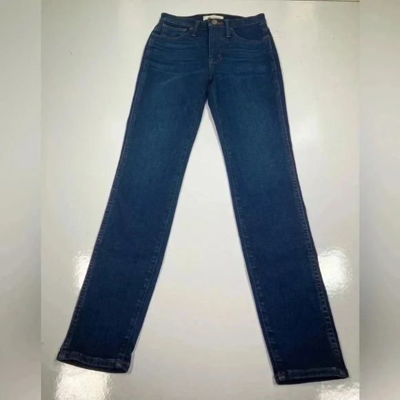 Madewell Jeans Skinny 10” High Rise Skinny Jeans Denim NWT Women’s Size 24 - Picture 2 of 13